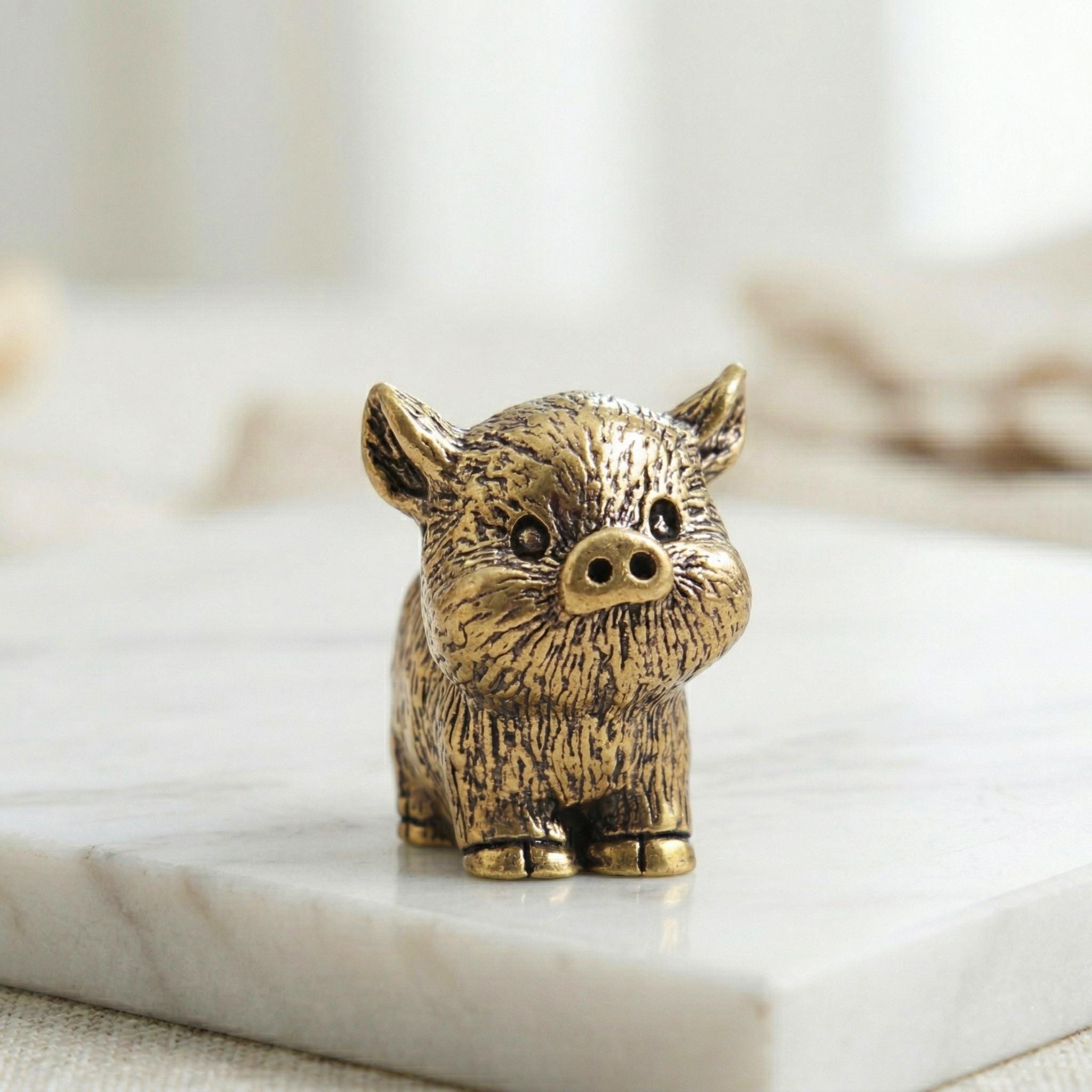 ヴィンテージの豚の置物 - Etsy 日本