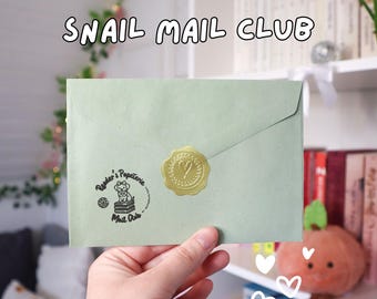 Bookish Snail Mail Club | Postkarten | Lesezeichen | Sticker | Kurzgeschichten | whimsical reads | Juni-Kollektion | Print Club