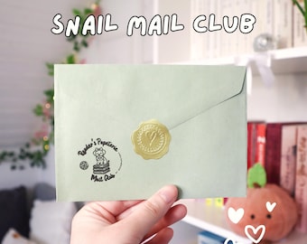 Bookish Snail Mail Club | Postcards | Bookmark | Sticker | Short Story | Between Sea & Stories | July-Collection | Print Club | Summer