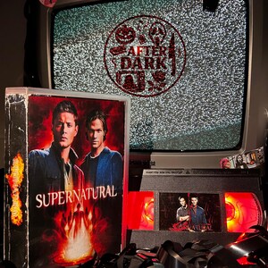 Supernatural TV Series Desk Lamp With Shade – Unbranded Table Light