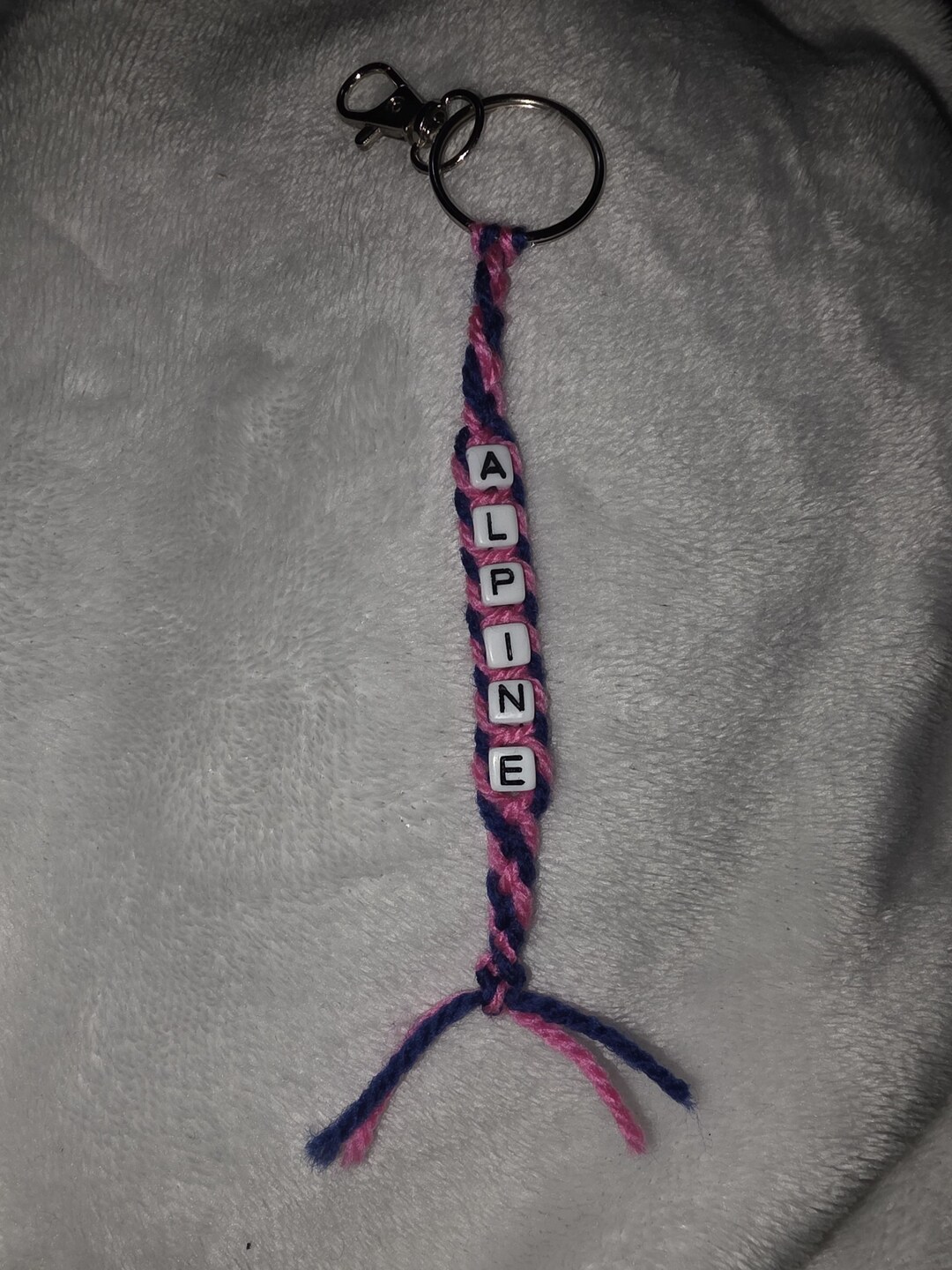 Alpine Keychain Rivals Alpine Keychain - Royal Blue/bright Pink - Etsy