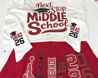 Custom Graduation Outfit 2026 | Graduation Shirt & Skirt Set