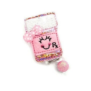 Pharmacy Pharmacist RX Pill Bottle ID Badge Reel Lanyard - Pharmacy Gifts - Medical Badge Reel Gifts - Cute Pharmaceutical Name Badge Reels