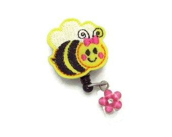 Bumblebee Badge Reel - Badge Reel - Bumble Bee Badge Reel - Cute Badge Reel - ID Badge Reel - Bee Badge Reel - Badge Reel Gifts - Nurse ID
