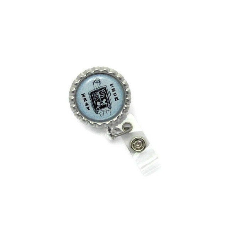 XRay Tech Badge Reel Badge Reel Male Badge Reel ID Badge Etsy
