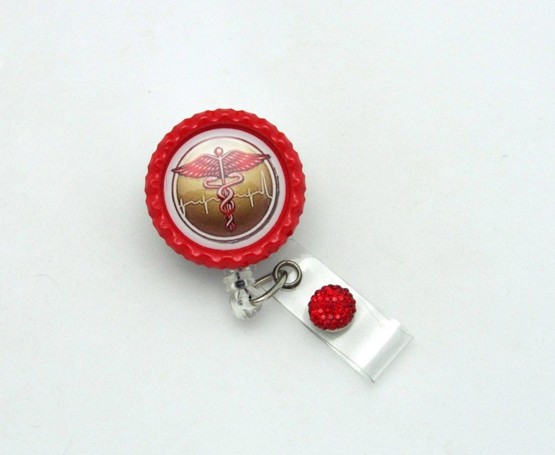 Medical Badge Reels Designer Badge Clips Professional ID Etsy