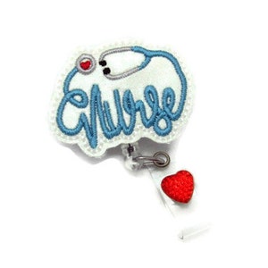 Nurse Badge Reel - Badge Reel - Glitter Badge Reel - Cute Badge Reel - Glitter Nurse Badge Reel - Medical Badge Reel - RN Badge Reel - Nurse