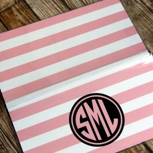 Checkbook Cover, 38 Colors, Monogrammed Checkbook Cover, Custom Checkbook Cover, Vinyl Checkbook Cover image 2