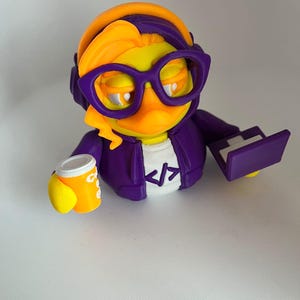 Code Quacker , Digital, Ente, Duck, 3D Druck, Hacker Ente, Hacker Duck