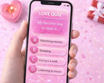 Regalo de San Valentín de último minuto para parejas, juego de preguntas de amor imprimible, preguntas profundas sobre relaciones, descarga instantánea