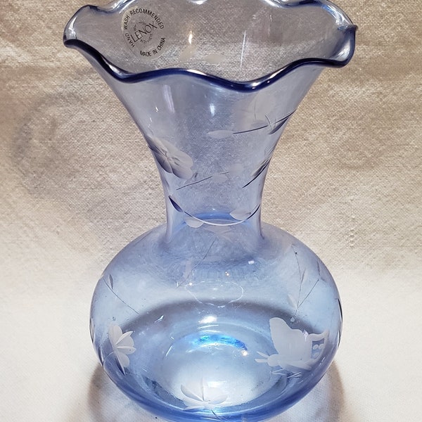 Lenox Butterfly Vase Etsy