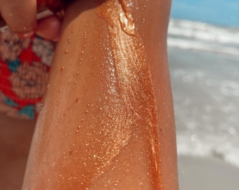 Liquid Gold Body Shimmer Oil