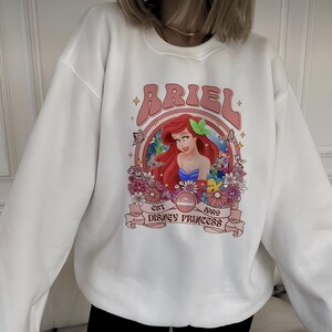 Disney Princess Ariel Tshirt or Sweatshirt, Youth or Toddler Princess Ariel Top image 3