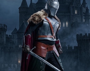 Handmade Dark Souls Cosplay Faraam Knight Costume: Adult Medieval Armor Cosplay