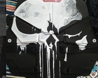 Punisher-Inspired EVA Foam Tactical Vest – Handmade Cosplay Armor
