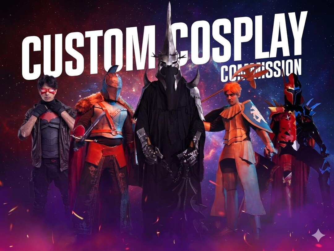 Custom Cosplay Outfits and Props Commission - Etsy