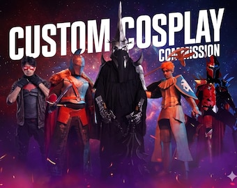 Custom Cosplay Costume Commission, Anime, Game, Armor, Props, Wig, Handmade