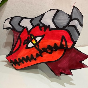 Handmade Paper Puppet / SPIKE
