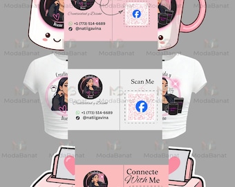 Custom Branding Design For Small Business – Brand Identity PNG: Logo Marketing Graphics Entrepreneur png Sublimation Art (Digital Download)