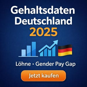 Salary statistics for Germany 2025: Wages, gender pay gap & labor market | Official data + clear analyses