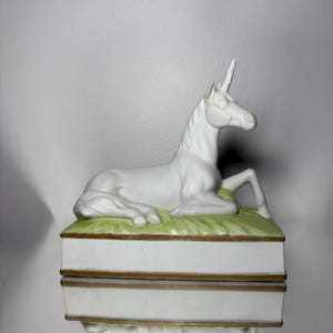 Vintage Japanese Unicorn Music Box - Etsy
