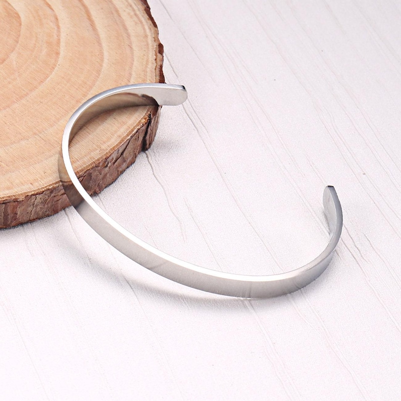This Too Shall Pass But Fucking Hell, Hidden Message Cuff Bracelet, Sarcastic Gift image 7