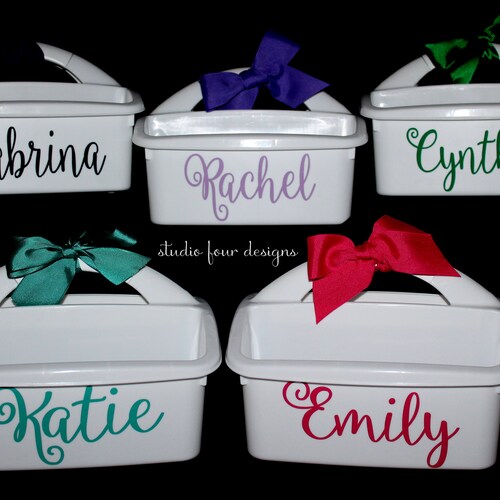 Personalized Graduation Gift Monogrammed Shower Caddy Etsy