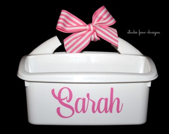 Graduation Gift for College Dorm | Personalizeded Shower Caddy | Perfect for Dorm & Sorority | Best Seller Graduation Gift | SMALL CADDY