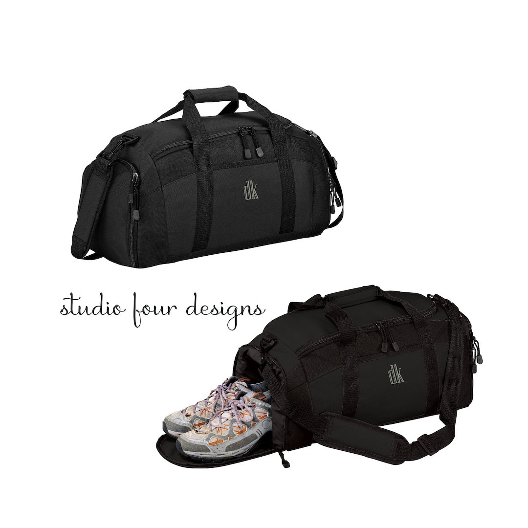 Personalized Gym Bag Embroider Sport Bag Monogrammed Gym Bag Groomsmen