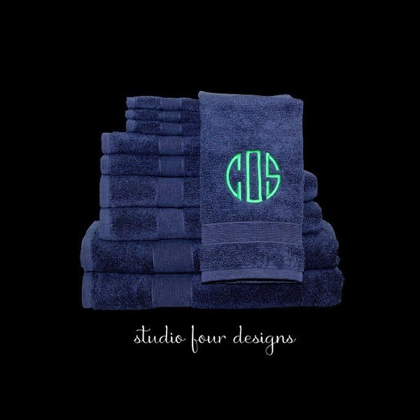 College Towel Etsy