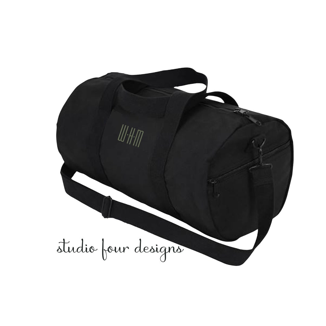 Personalized 24 Duffel Bag Embroider Duffel Bag Monogram Gym Bag