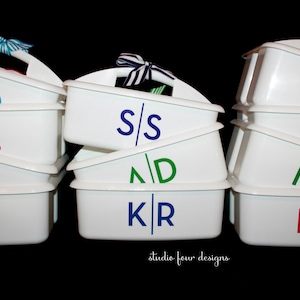Monogrammed Shower Caddy {LARGE} | Must-Haves for College Dorm | Most Popular Graduation Gift | Useful College Gift | High School Grad Gift