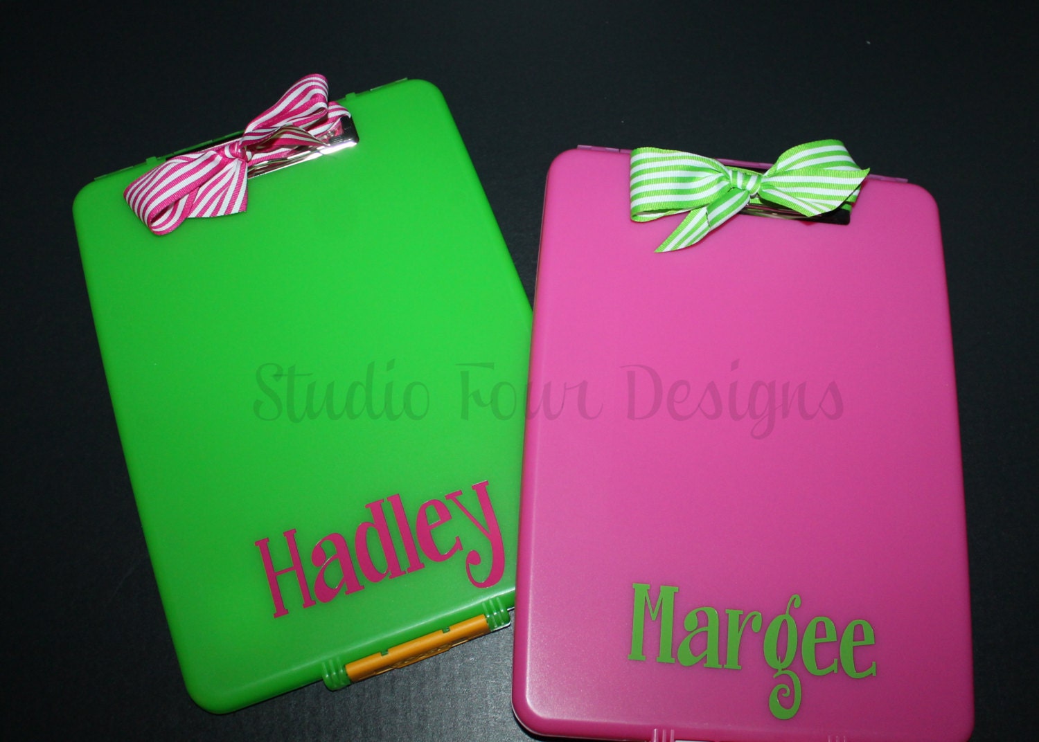 Personalized Clipboard Case Assorted Colors and Designs Etsy