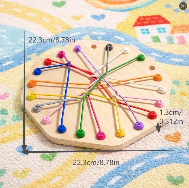 Untangle Rope Puzzle Board Game for Kids – Logic Thinking Focus ...
