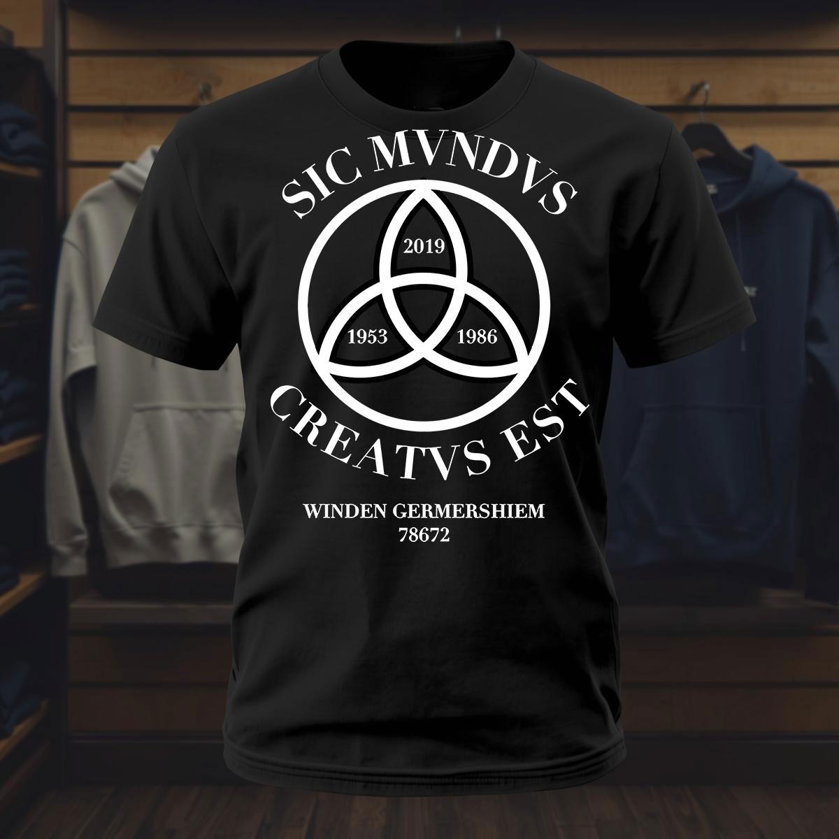Koszulka Sic Mundus Creatus Est Dark S - buy at the price of $11.76 in allegro.p