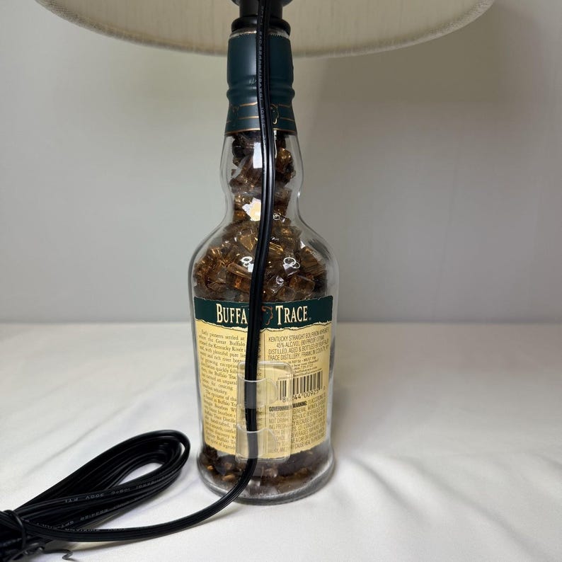 Lampe trace Buffalo Kentucky Straight Bourbon 375 bouteilles Cadeau pour la fête des pères image 3