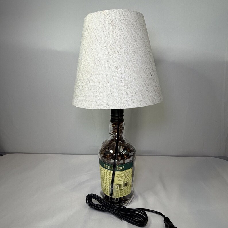 Buffalo Trace Table Lamp Buffalo Kentucky Straight Bourbon Whiskey Father's Day image 2