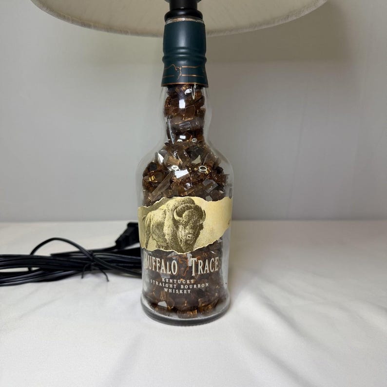 Lampe trace Buffalo Kentucky Straight Bourbon 375 bouteilles Cadeau pour la fête des pères image 7