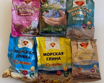 Meereston 100g Clay Lehm Ton essbar Usbekischer Ton Uzbek Clay Kreide