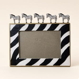 Zebras Picture Frame - Etsy