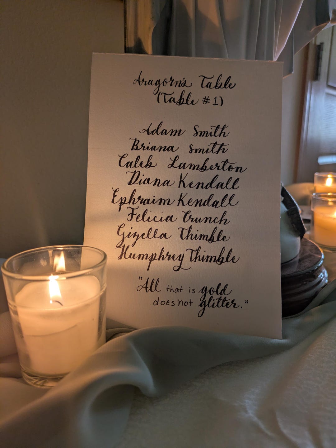 Wedding Table Assignments - Etsy