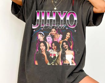Comfort Colors Jihyo Twice T-shirt, Jihyo Twice TEN The Story Goes On Shirt World Tour Gift