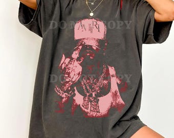 Comfort Colors Anuel Aa Middle Finger T-shirt