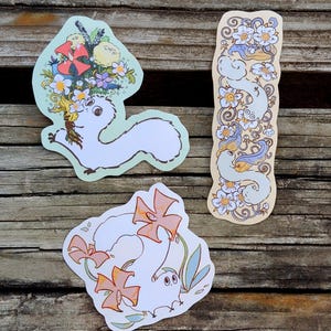 Witch Atelier Brushbug Flower Stickers