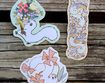 Witch Atelier Brushbug Flower Stickers