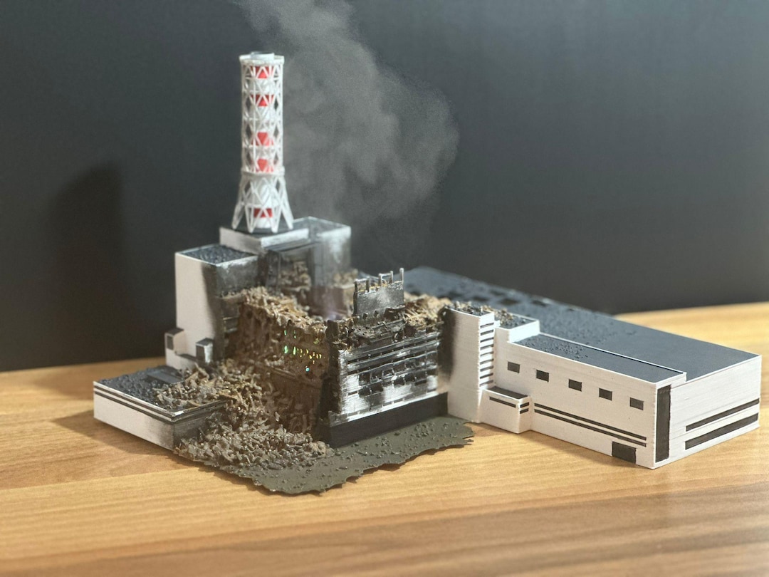 Chernobyl Humidifier With LED. Nightlight Handmade CHNPP Nuclear Power ...