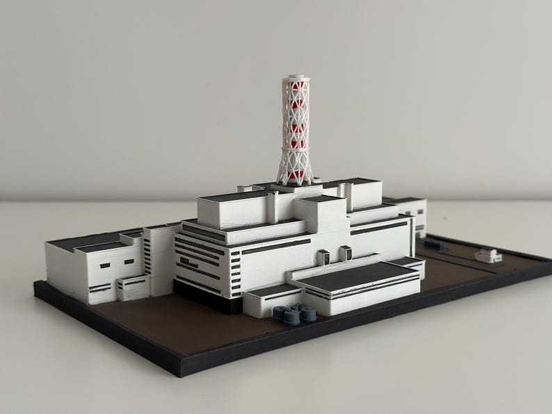 Chernobyl Power Plant Model – 3rd and 4th Reactor Units Before the ...