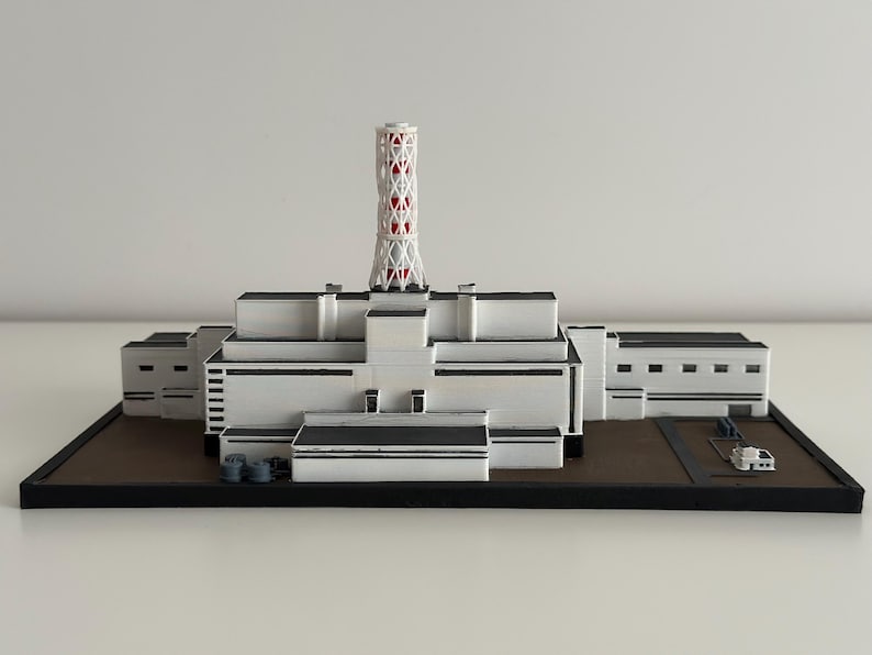 Chernobyl Power Plant Model – 3rd and 4th Reactor Units Before the ...