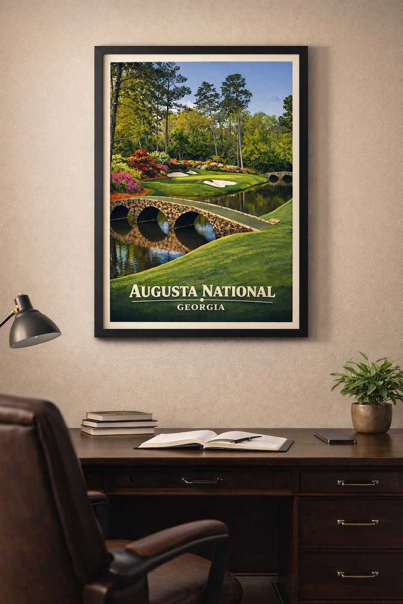 Augusta National #12 Golf Course Digital Print – Wall Art – Instant ...
