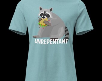 Unrepentant Raccoon Tee - Women